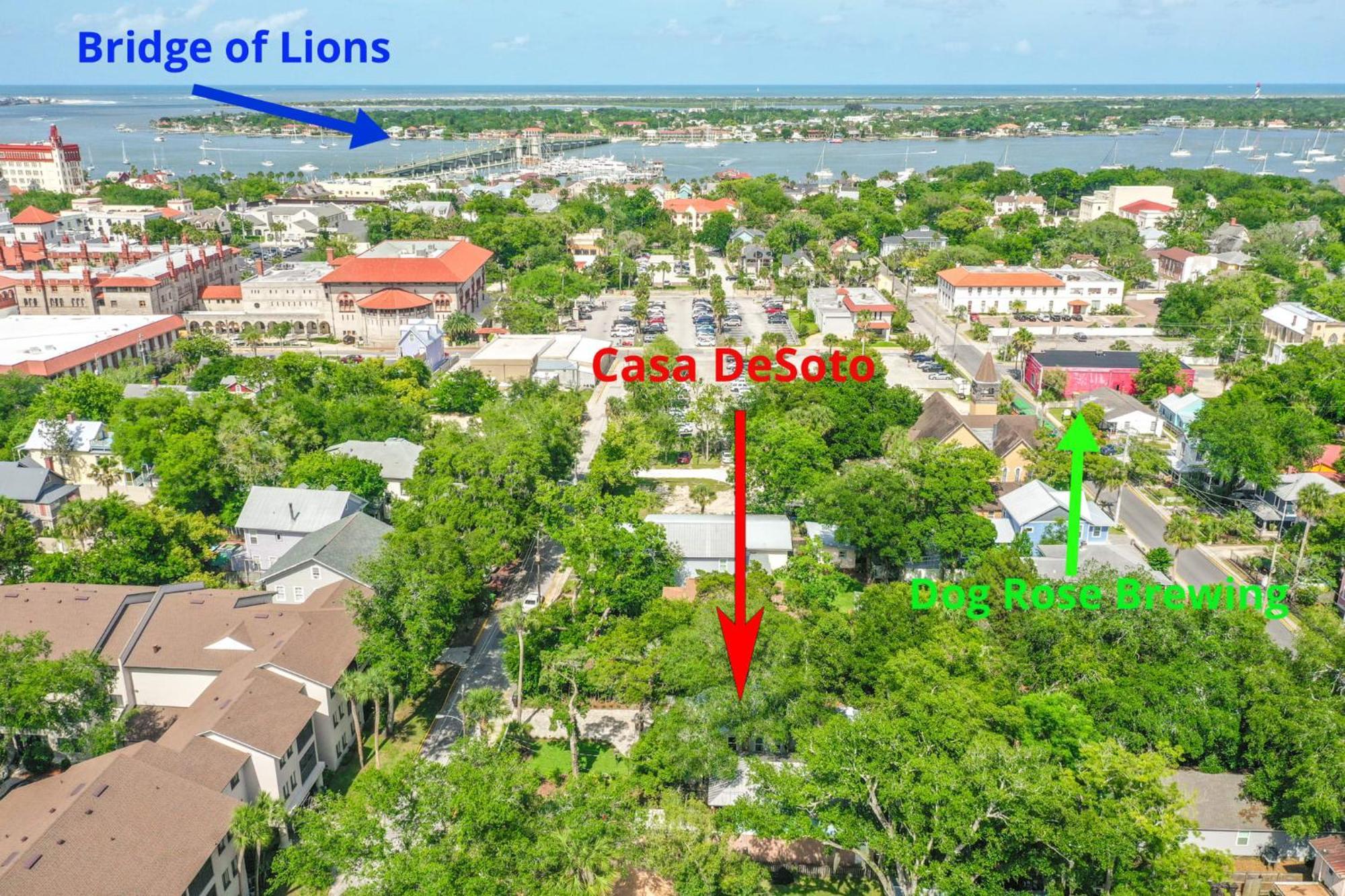 Casa Desoto - Luxury Downtown Oasis Villa St. Augustine Kültér fotó